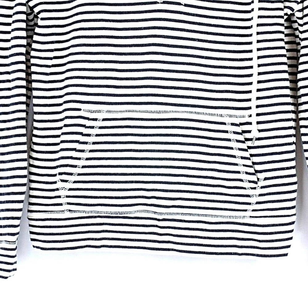 GAP Stripe Pull Over Hoodie with Front Pocket - Picture 2 of 4